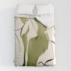 Abstract Minimal Horse Comforter Gallery Image 6