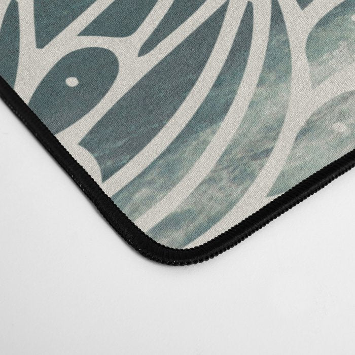 Mandala Ocean Waves Desk Mat Gallery Image 4