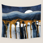Liquid Hills Wall Tapestry Gallery Image 4