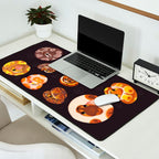 Shy ball pythons - dark Desk Mat Gallery Image 2