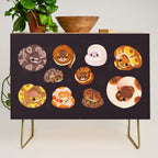 Shy ball pythons - dark Credenza Gallery Image 1