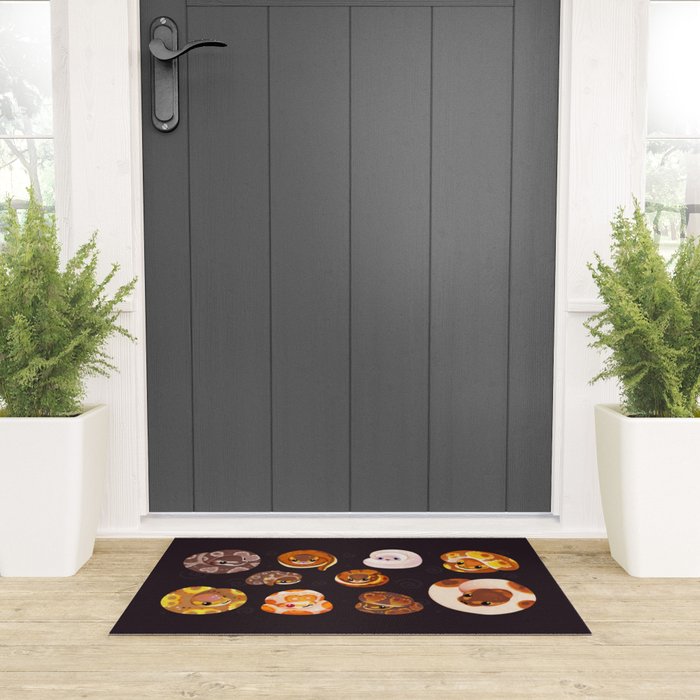 Shy ball pythons - dark Welcome Mat Gallery Image 3