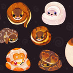 Shy ball pythons - dark Coffee Mug Gallery Image 2