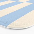 Strippy - Baby Blue Bath Mat Gallery Image 3