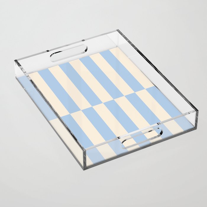 Strippy - Baby Blue Acrylic Tray Gallery Image 1