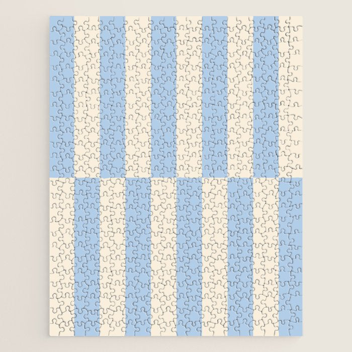 Strippy - Baby Blue Jigsaw Puzzle Gallery Image 1