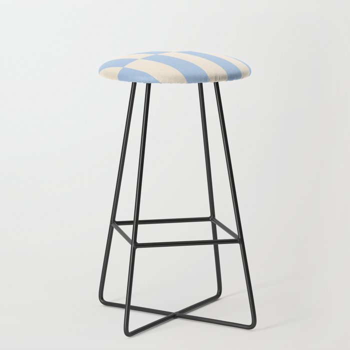 Strippy - Baby Blue Stool Gallery Image 1