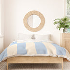 Strippy - Baby Blue Duvet Cover Gallery Image 3