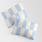 Strippy - Baby Blue Pillow Sham Gallery Image 3