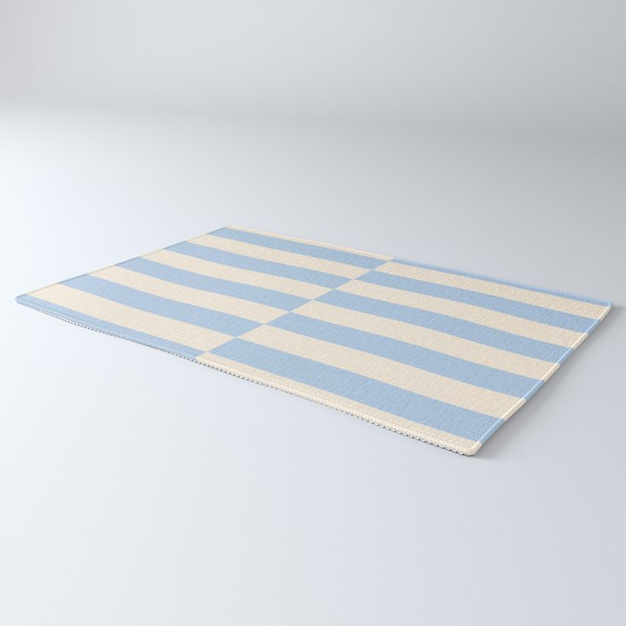 Strippy - Baby Blue Rug Gallery Image 3