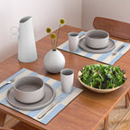 Strippy - Baby Blue Placemat Gallery Image 2