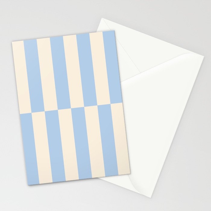 Strippy - Baby Blue Stationery Card Gallery Image 2