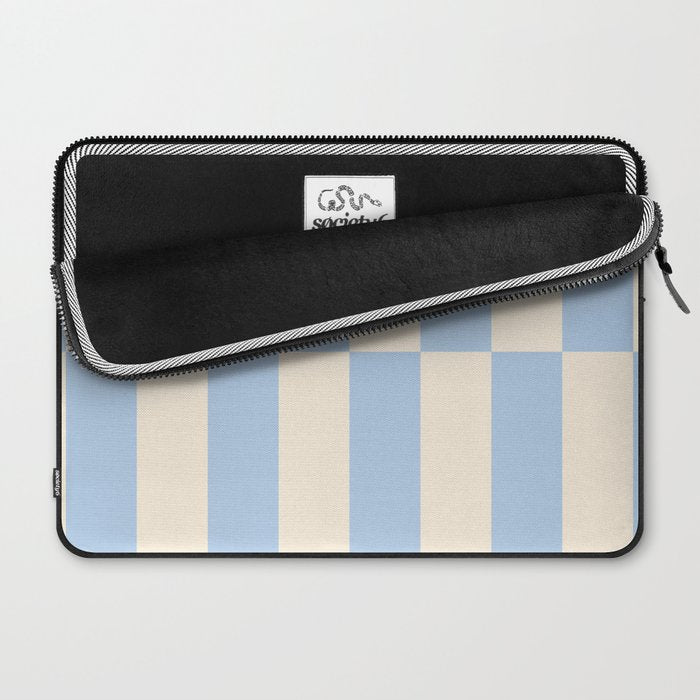 Strippy - Baby Blue Laptop Sleeve Gallery Image 2