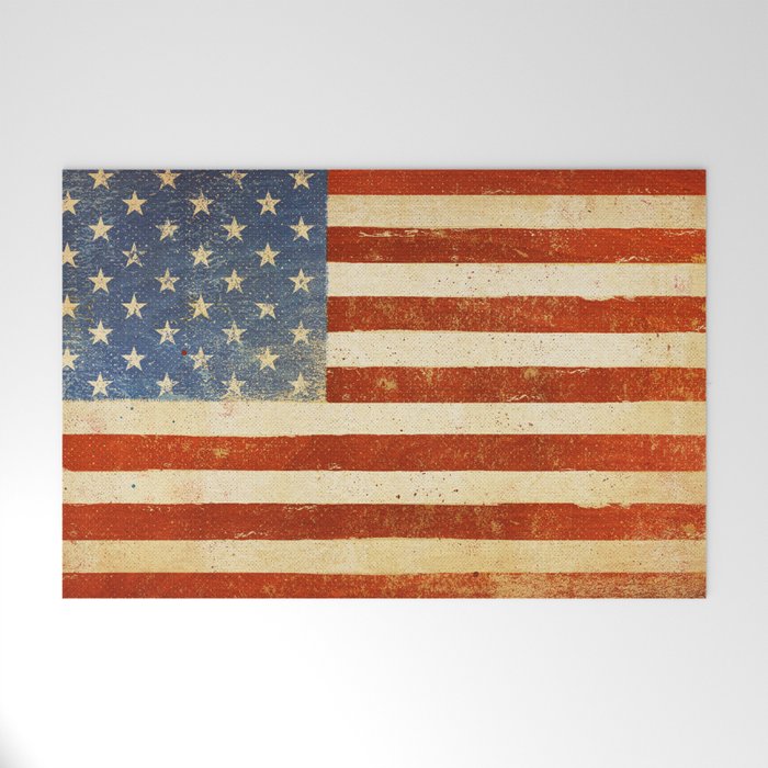 Flag US Flag American America Old Glory USA Welcome Mat Gallery Image 1