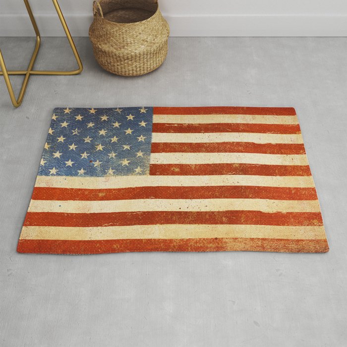 Flag US Flag American America Old Glory USA Rug Gallery Image 1