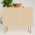 Zebra Stripe - sandy neutral Credenza Gallery Image 1