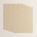 Zebra Stripe - sandy neutral Wrapping Paper Gallery Image 3