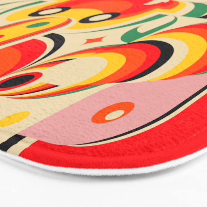 Calabash Girls and Dragon Bath Mat Gallery Image 3