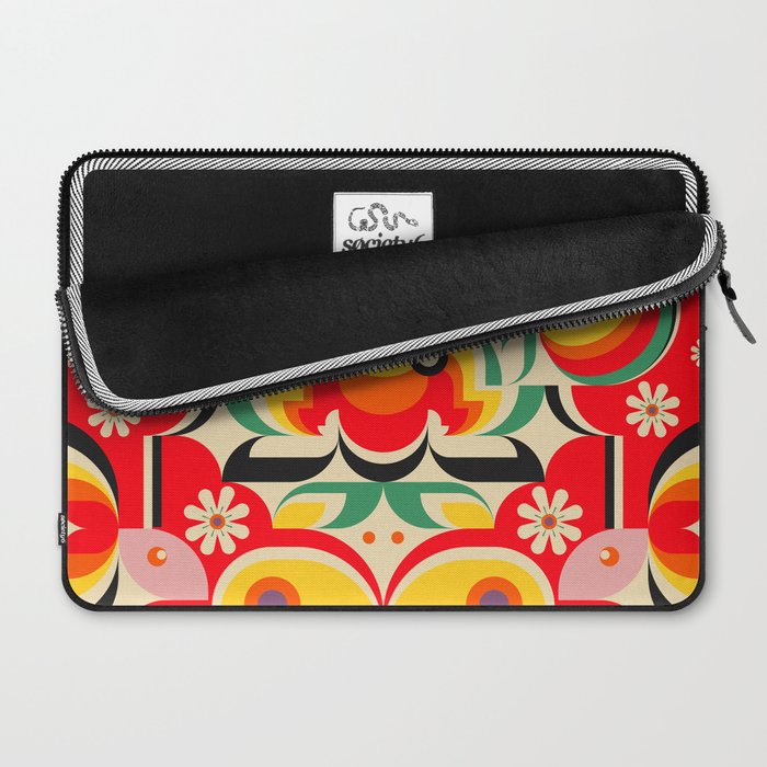 Calabash Girls and Dragon Laptop Sleeve Gallery Image 2