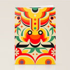 Calabash Girls and Dragon Stationery Card Gallery Image 2