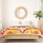 Calabash Girls and Dragon Duvet Cover Gallery Image 3