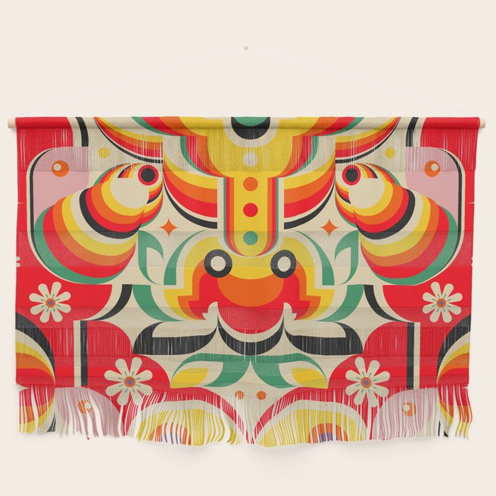 Calabash Girls and Dragon Wall Hanging Gallery Image 1