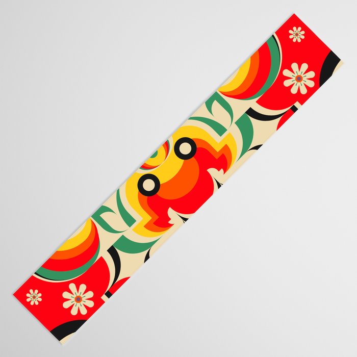 Calabash Girls and Dragon Table Runner Gallery Image 3