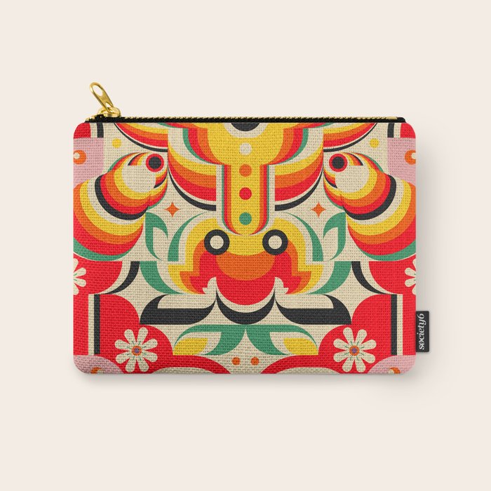 Calabash Girls and Dragon Carry All Pouch Gallery Image 1