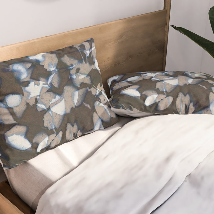 Botanical Shadows #1 Pillow Sham Gallery Image 2