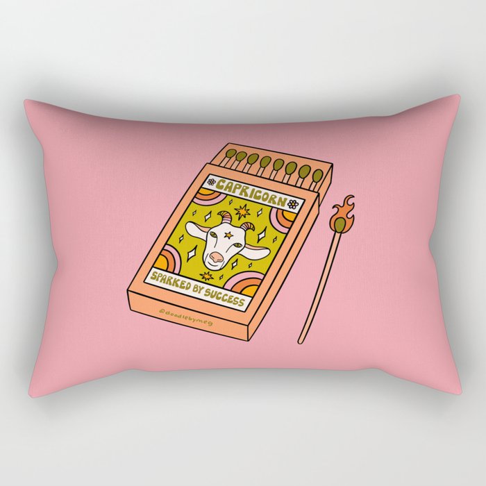 Capricorn Matchbox Rectangular Pillow Gallery Image 1
