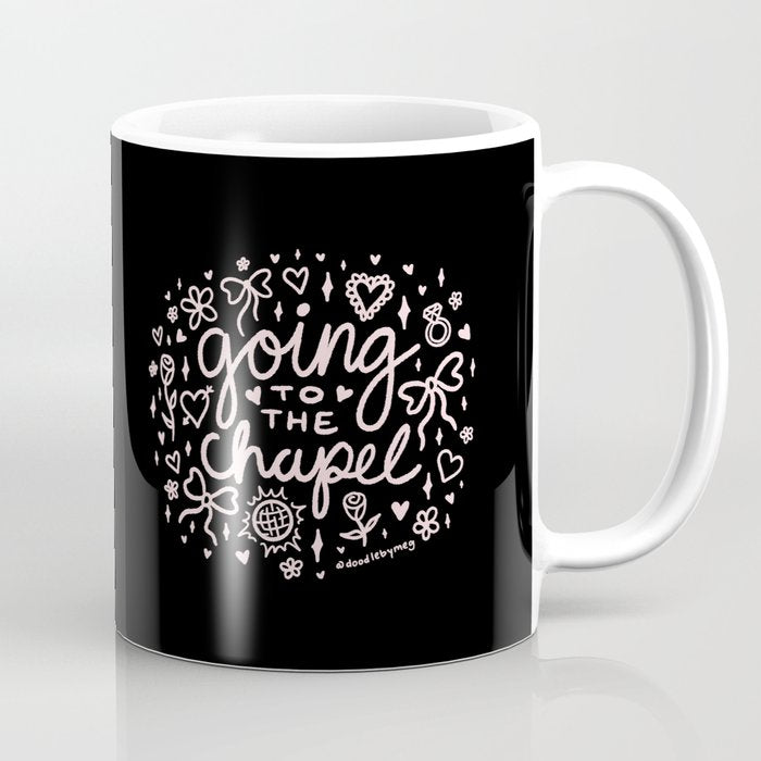 Going to the Chapel in Light Pink Coffee Mug Gallery Image 1