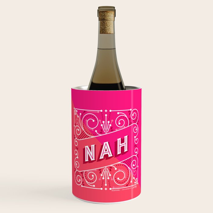 Nah â Hot Pink Wine Chiller Gallery Image 1