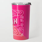 Nah â Hot Pink Travel Mug Gallery Image 2