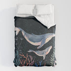 Whales and Coral Duvet Cover Gallery Image 6