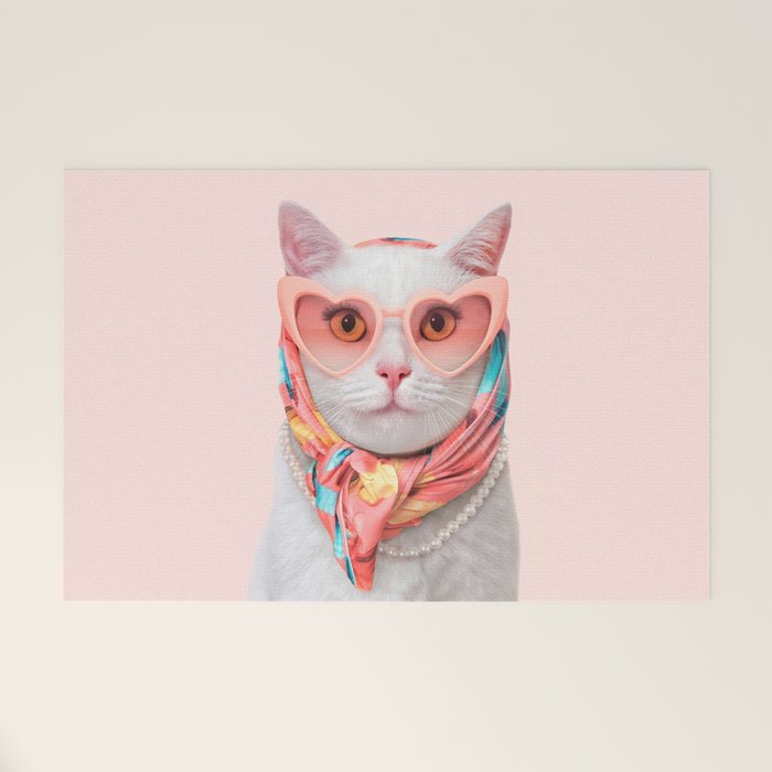 FASHION CAT Welcome Mat Gallery Image 1
