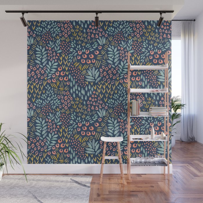 Jungle Garden Wall Mural Gallery Image 1