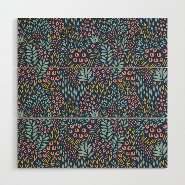 Jungle Garden Wood Wall Art Gallery Image 1