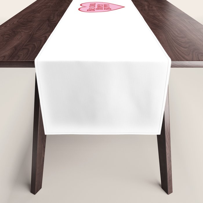 Be Cool Honey Bunny, Funny Saying Table Runner Gallery Image 1