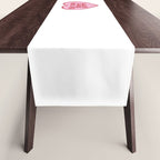 Be Cool Honey Bunny, Funny Saying Table Runner Gallery Image 1