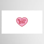 Be Cool Honey Bunny, Funny Saying Tablecloth Gallery Image 2