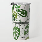 Monstera obliqua interior plant Travel Mug Gallery Image 3