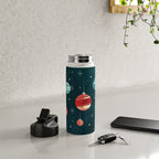 Joy to the Universe (in Teal) Water Bottle Gallery Image 4