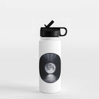 Vinyl moon Water Bottle Gallery Image 1