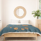 Lotus pool geometry Duvet Cover Gallery Image 3