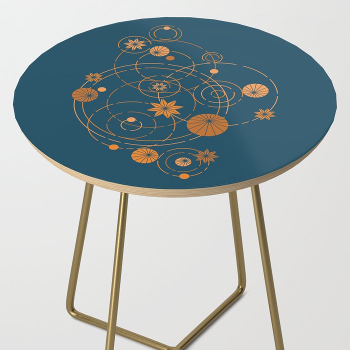 Lotus pool geometry Side Table Gallery Image 2