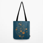 Lotus pool geometry Tote Bag Gallery Image 2