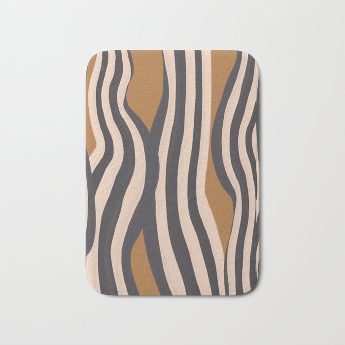 Abstract Lines 2 Bath Mat Gallery Image 1