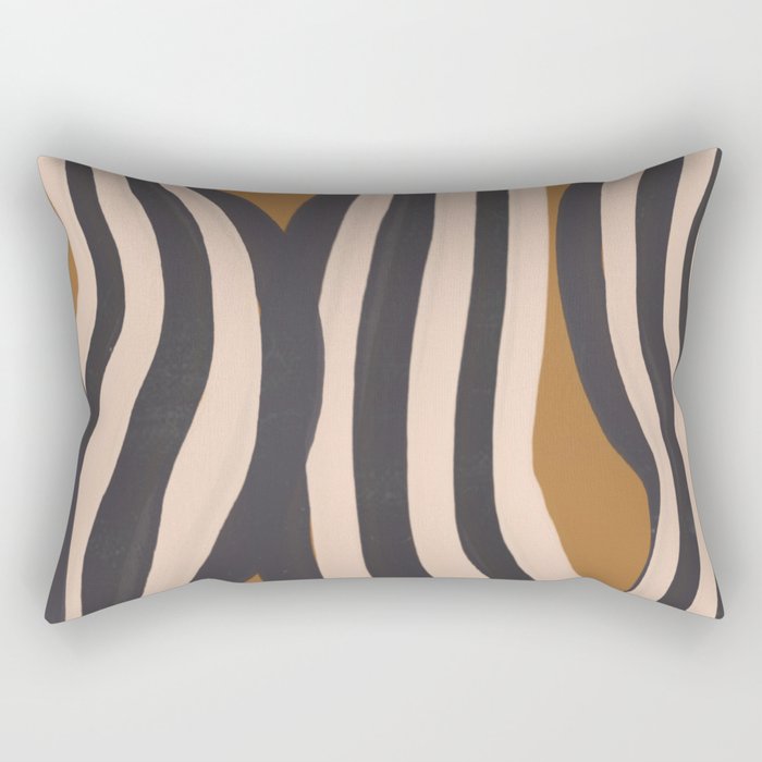 Abstract Lines 2 Rectangular Pillow Gallery Image 1