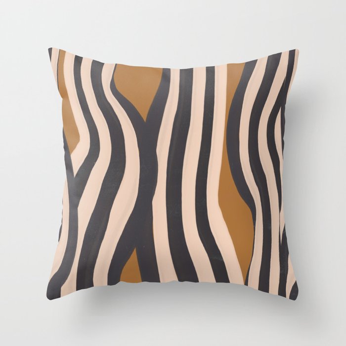 Abstract Lines 2 Throw Pillow Gallery Image 6
