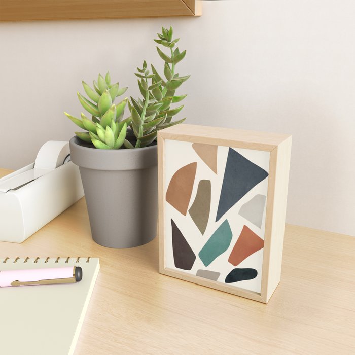 Colorful Shapes I Mini Art Print Gallery Image 2